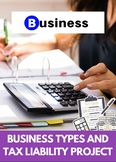 Business Types and Tax Liability Project