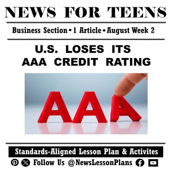 Preview of Business_US Loses its AAA Credit Rating_Current Event News Article Reading_2023