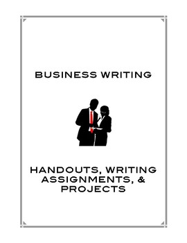 Preview of Business Writing Activities and Projects