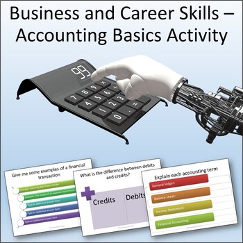 Preview of Business and Career Skills - Accounting Basics Lesson Activity