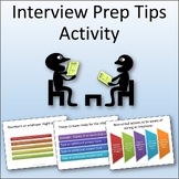 Business and Career Skills - Interview Prep Tips Activity 