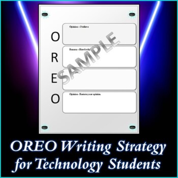 Preview of Business and Career Skills - OREO Writing Strategy for Technology Students