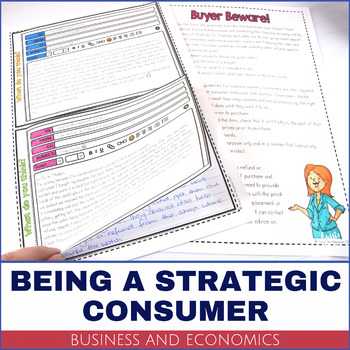 Preview of Business and Economics - Being a Strategic Consumer Activity