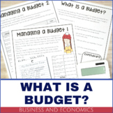 Business and Economics – What Is A Budget? Activity