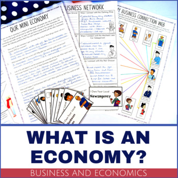 Preview of Business and Economics - What is an Economy? Game and Activity