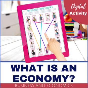 Preview of Business and Economics - What is an Economy? Game and DIGITAL Activity