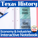 Texas Economy and Industries Interactive Notebook Kit - Te