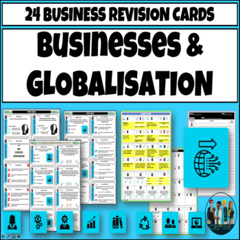 Preview of Business and Globalisation Task Cards