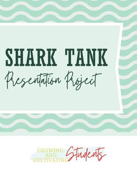 Preview of Ag Business and Marketing - Shark Tank Project and Presentation
