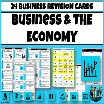 Preview of Business and The Economy Economics Task Cards