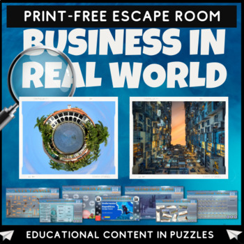 Preview of Business in Real World Escape Room
