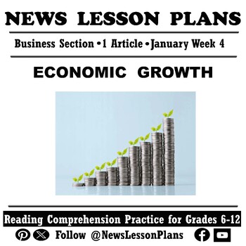 Preview of Business_ Economic Growth_Current Events Reading Comprehension_2024
