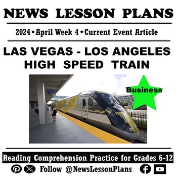 Preview of Business_Las Vegas – Los Angeles High Speed Train _Current Events Reading_2024