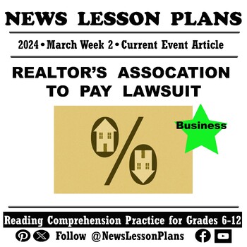 Preview of Business_Realtor’s Association to Pay Lawsuit_Current Events Reading 2024