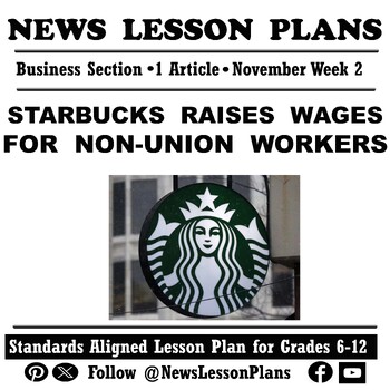 Preview of Business_Starbucks Increases Wages for Non-Union Workers_Current Event News_2023