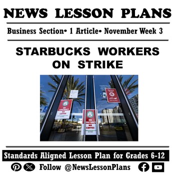 Preview of Business_Starbucks Workers on Strike_Current Events News Reading_2023