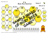 Busy Bee Doubles to 24 Board Game