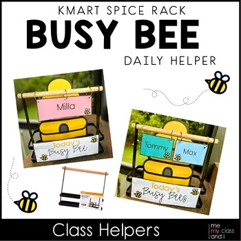 Preview of Busy Bee Helpers FREEBIE Kmart Spice Rack Hack