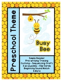 Busy Bee - L1 Gold Theme Unit - Preschool { PbN } Early Ki
