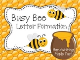 Busy Bee Letter Formation Pack - Handwriting Made Fun!