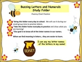 Busy Bee Letters in My Name Fluency Practice