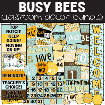 Bee Themed Classroom Decor Ideas for Teachers