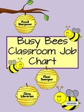 Busy Bees Classroom Job Chart