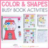 Busy Binder: Color & Shape Activities Busy Book