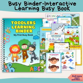 Preview of Busy Binder-Interactive Learning Busy Book