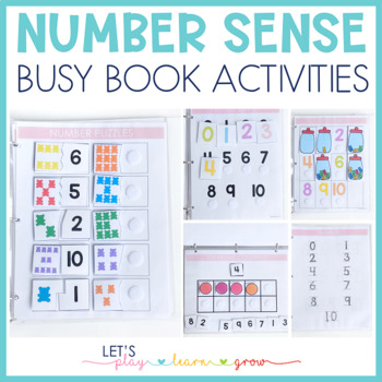 Preview of Busy Binder: Number Activities