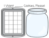 Busy Binder Page - I Want blank Cookies, Please
