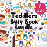 Busy Book Bundle for Toddlers, Printable Busy Bag Pdf