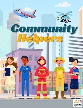 Preview of Busy Book-Community Helpers