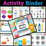 Busy Book, Toddler/Prek learning activities, Interactive Busy binder Preschool