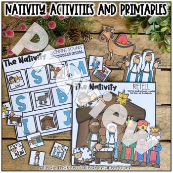 Busy Books: Nativity Activities and Printables for Little Learners