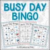 Yeti Verbs Bingo: Fun and Educational Action Words Game fo
