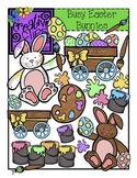 Busy Easter Bunny {Creative Clips Digital Clipart}