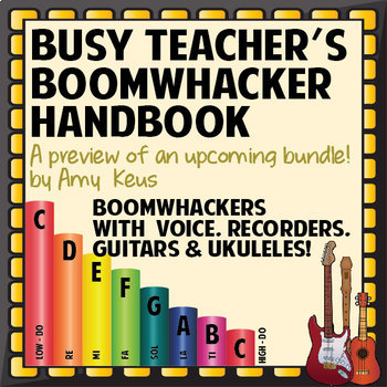 Preview of Busy Teacher's Boomwhackers
