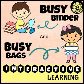 Preview of Busy binder and busy bags bundle