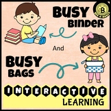 Busy binder and busy bags bundle