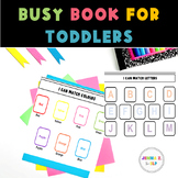 Busy book for toddlers and preschoolers