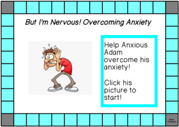 Preview of But I'm Nervous! Overcoming Anxiety Boom Cards