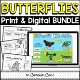 Butterflies: Butterfly Life Cycle Print & Digital Activiti