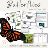 Butterflies & Caterpillar non-fiction unit Living Things |
