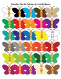 Clip Art Collection - Butterflies (For Spring And Bugs Themes)