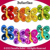 Butterflies Clip Art | Clipart Commercial Use