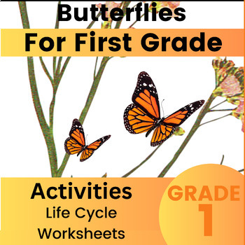Preview of Butterflies For Grade 1