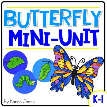 Preview of Butterfly Life Cycle Mini Unit