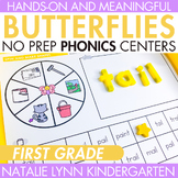 Butterflies No Prep Phonics Science of Reading First Grade