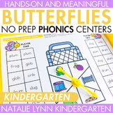 Butterflies No Prep Phonics Science of Reading Kindergarte